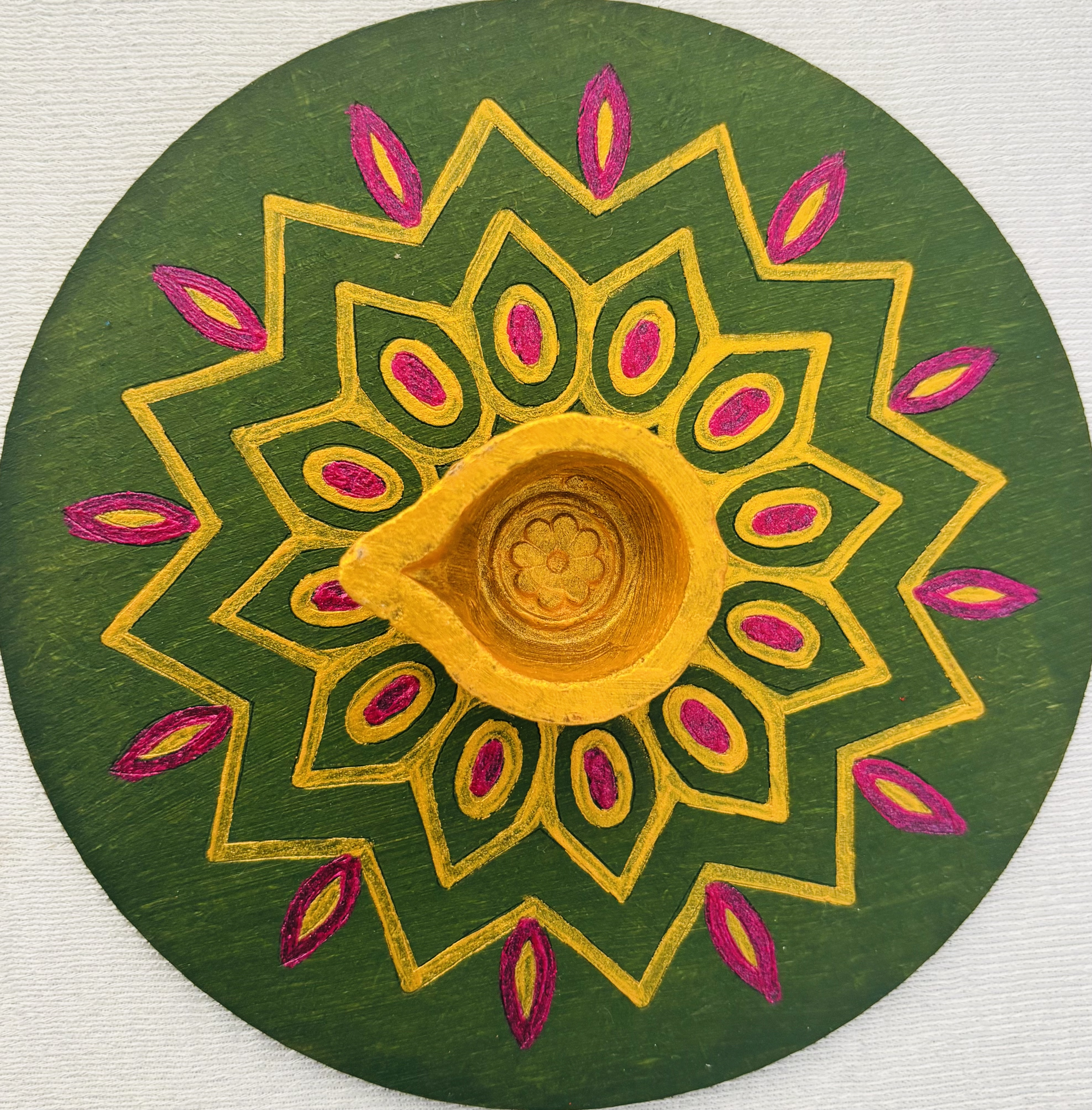 Painted Diyas